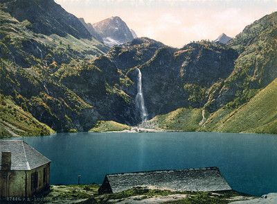 Lac d'Oô en 1900 par Photoglob N°0000017448 Lac d'Oô en 1900 par Photoglob N°0000017448