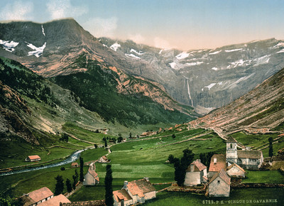 Cirque de Gavarnie en 1900 par Photoglob N°0000006729 Cirque de Gavarnie en 1900 par Photoglob N°0000006729
