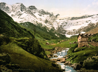 Cirque de Gavarnie en 1900 par Photoglob N°0000009516 Cirque de Gavarnie en 1900 par Photoglob N°0000009516