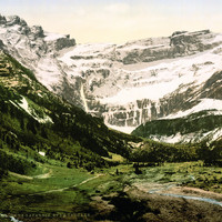 Cirque de Gavarnie en 1900 par Photoglob N°0000009517