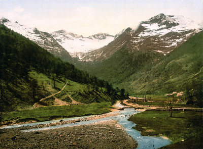 Vallée du Lys en 1900 par Photoglob N°0000009519 Vallée du Lys en 1900 par Photoglob N°0000009519