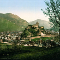 Lourdes, Pic du Jer en 1900 par Photoglob N°0000009506