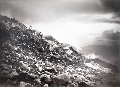 Glacier des Bossons par Gabriel Loppé vers 1895 Glacier des Bossons par Gabriel Loppé vers 1895