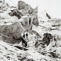 Glacier des Bossons par Gabriel Loppé vers 1898