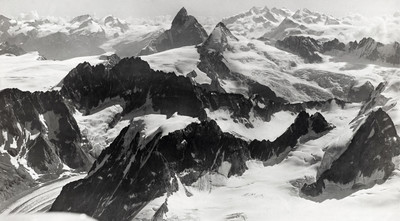 Du Mont Collon au Mont Rose par Walter Mittelholzer Du Mont Collon au Mont Rose par Walter Mittelholzer