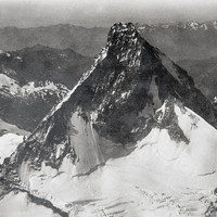 Cervin N par Walter Mittelholzer en 1919 (CPA)