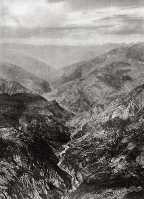 Gorges du Cians par Fleury Marius Seive