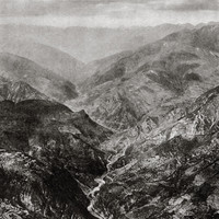Gorges du Cians par Fleury Marius Seive