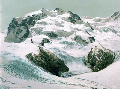 Mont Rose en 1900, par  Photoglob N°0000001464