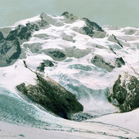Mont Rose en 1900, par  Photoglob N°0000001464