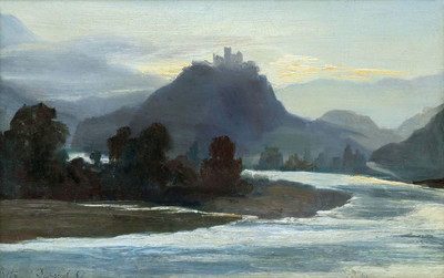 Le Rhône à Sion par Raphael Ritz