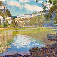Lac des Brenets par Charles l'Eplattenier