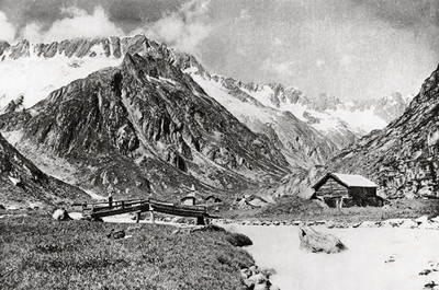 Göscheneralp avant le barrage par Gaberell Göscheneralp avant le barrage par Gaberell