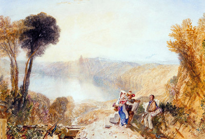 Lac Albano par Turner