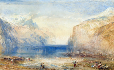 Fluelen et le lac d'Uri par Turner
