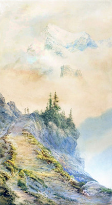 Eiger vu de Mürren par Edward Theodore Compton Eiger vu de Mürren par Edward Theodore Compton