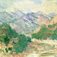 Vallée de la Nervia vers Dolceacqua par Claude Monet