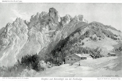 Elsspitze par Edward Theodore Compton Elsspitze par Edward Theodore Compton