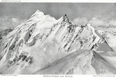 Weisshorn par Edward Theodore Compton Weisshorn par Edward Theodore Compton