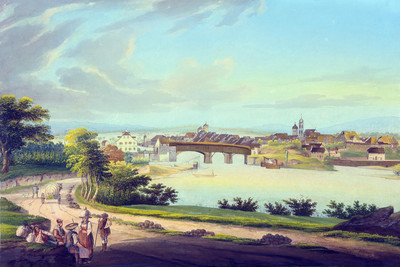 Rheinfelden par Johann Ludwig Bleuler