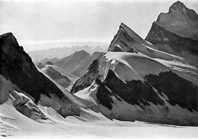 Finsteraarhorn par Wehrli en 1910