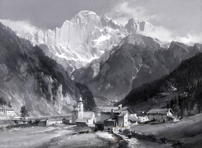 Civetta par Edward Theodore Compton Civetta par Edward Theodore Compton