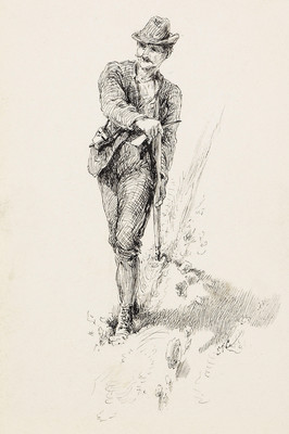 Sur le Hochfeiler, par Edward Theodore Compton Sur le Hochfeiler, par Edward Theodore Compton