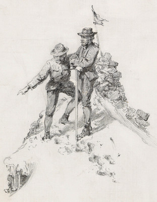 Sur le Hochfeiler par Edward Theodore Compton Sur le Hochfeiler par Edward Theodore Compton