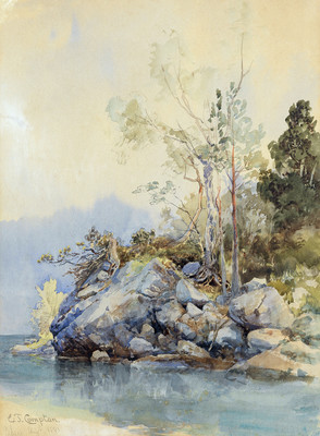 Eibsee par Edward Theodore Compton Eibsee par Edward Theodore Compton