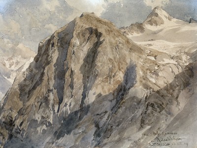Hohe Kammer, Kitzsteinhorn par Edward Theodore Compton Hohe Kammer, Kitzsteinhorn par Edward Theodore Compton