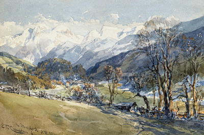 Miesbach par Edward Theodore Compton Miesbach par Edward Theodore Compton