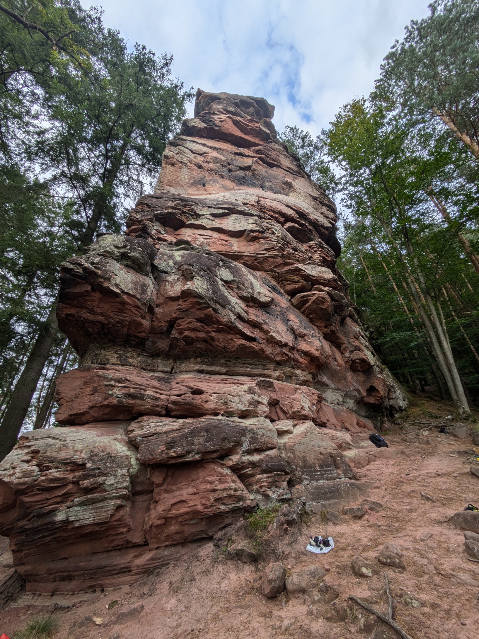 Face sud, 6a+, 6a, 6a+