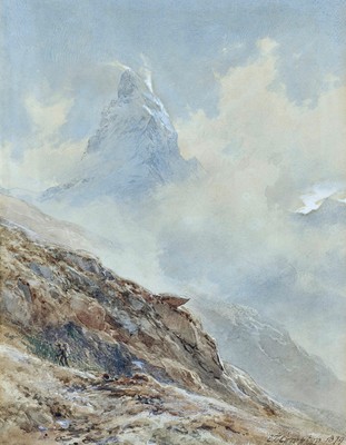 Cervin en 1879 par Edward Theodore Compton Cervin en 1879 par Edward Theodore Compton