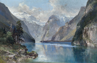 Königssee par Edward Theodore Compton Königssee par Edward Theodore Compton