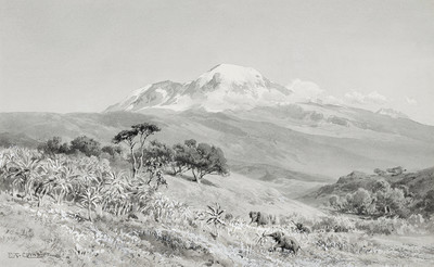 Kilimanjaro SW par Edward Theodore Compton Kilimanjaro SW par Edward Theodore Compton
