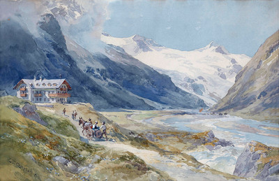 Pasterze par Edward Theodore Compton Pasterze par Edward Theodore Compton