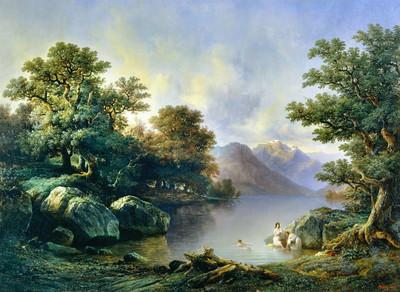Lac de Brienz par François Diday Lac de Brienz par François Diday