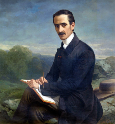 Alexandre Calame par Luigi Rubio Alexandre Calame par Luigi Rubio