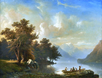 Lac de Brienz par François Diday Lac de Brienz par François Diday