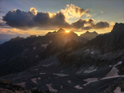 [Concours Photo Sophie 2024] Coucher au Col de la Haute Pisse
