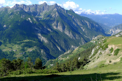 Bramousse, les Escoyères, Sommet d'Assan, gorges du Guil Bramousse, les Escoyères, Sommet d'Assan, gorges du Guil