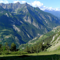 Bramousse, les Escoyères, Sommet d'Assan, gorges du Guil