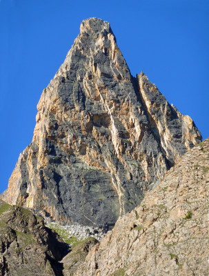 Aiguille Pierre André : Face N Aiguille Pierre André : Face N