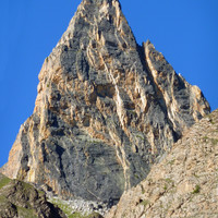 Aiguille Pierre André : Face N