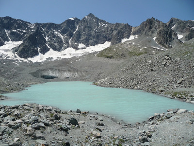 Lac d'Arsine, derrière le Pic de Neige Cordier