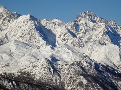 Roche de Jabel, Pic des Prés les Fonts, Râteau, Pic Gaspard, Meije
