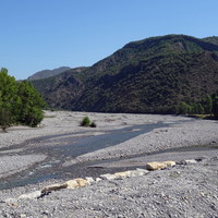 La Bléone à l'entrée de Digne