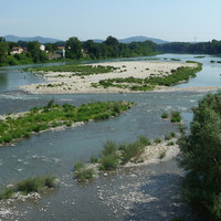 Le Rhône vers le Teil