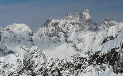Col du Chardon, Pic du Says, et Barre des Ecrins