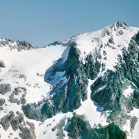 Col du Glacier Blanc et Pic du Glacier d'Arsine par YM en 1964